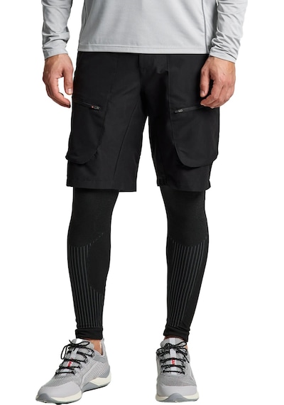 Slam Slam Pro Tech Short Erkek Siyah Şort W01 Siyah