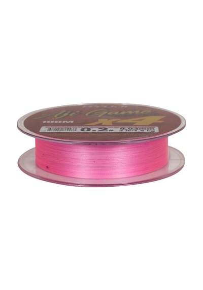 Aji Game 4x 100m Pink Lrf İp Misina 0,04 Mm
