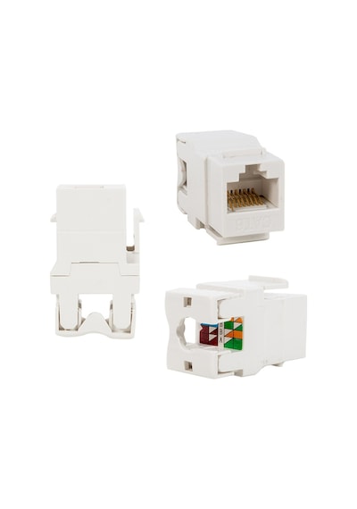 Rj 45 Cat6 Şase 180 Derece (keystone Jack)