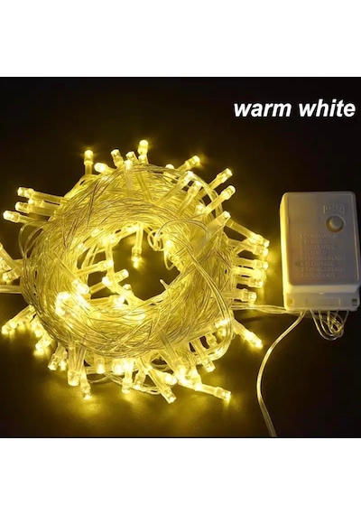 Dekor Led Boncuklu 10 Metre Sarı