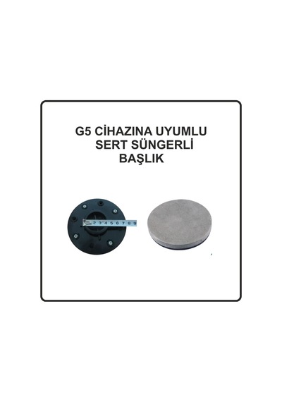 G5 Masaj Aleti Başlığı G5 Yuvarlak Sünger Başlık Karışık