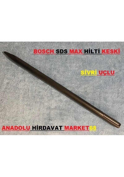 BOSCH 40CM KIRICI DELİCİ MATKAP KESKİSİ SDS MAX KESKİ SİVRİ KESKİ
