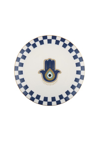 Aryıldız Chance Pasta Tabağı Hamsa 21 Cm Renkli