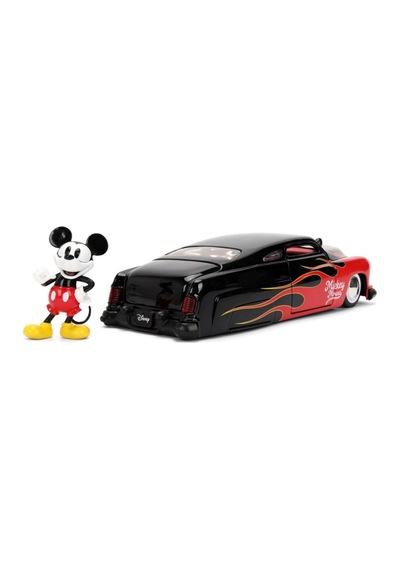 M. Mouse Figürü Ve 1951 Mercury Coupé Model Aracı Çok Renkli