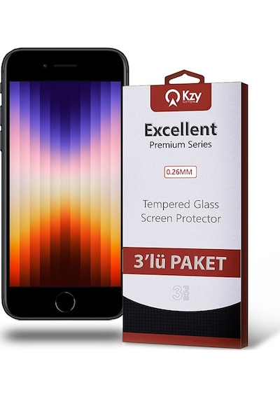 Apple Uyumlu iPhone Se 3 2022 Ekran Koruyucu Cam 3 Adet Ekonomik Paket (538340546) 20 Tl Fark Ile Apple Uyumlu iPhone Hızlı Şarj Kablosu