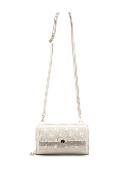 Silver Polo Sp921 Kadın Telefon Çantası Monogram Taş-kemik