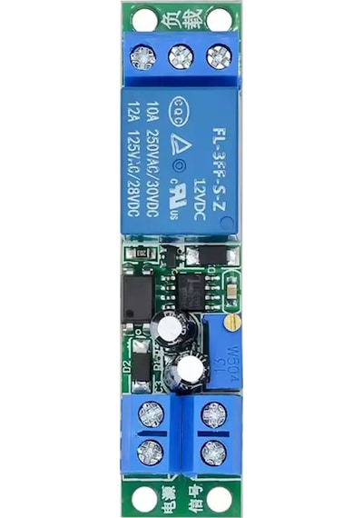 12v Ayarlanabilir Gecikme Zamanlayıcılı Röle Modülü
