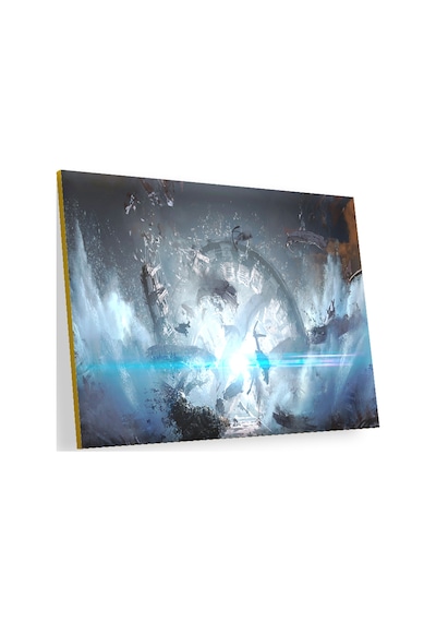 Cakasepetim Titanfall Patlama Konsept Art Ahşap Mdf Tablo
