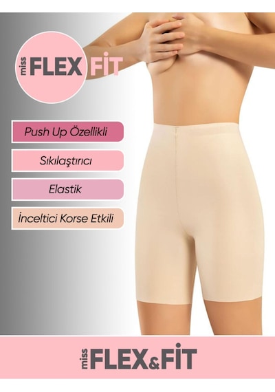 Bonbonetti Chocolate Baby & Kids Lazer Kesim Göbek Ve Basen Toparlayıcı Yüksek Bel Silikonlu Şort Korse Ten Bonbonetti Chocolate Baby & Kids Lazer Kesim Göbek Ve Basen Toparlayıcı Yüksek Bel Silikonlu Şort Korse Ten