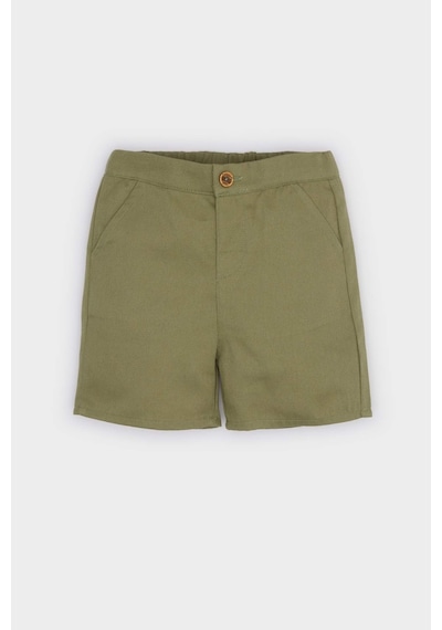 DeFacto Erkek Bebek Gabardin Şort E9002A525SMKH461 Haki