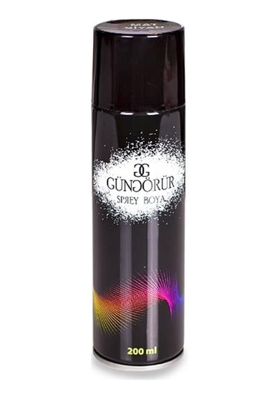 Gün G 200ml Mat Siyah Sprey Boya Çok Renkli
