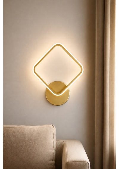 Luko Modern Led Duvar Apliği Günışığı Eskitme