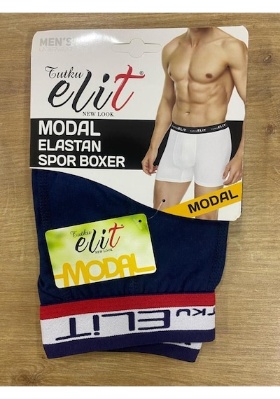 Tutku Elit Erkek Modal Boxer / 3 Adet Lacivert