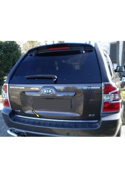 Kia Sportage Krom Bagaj Alt Çıtası Çelik 2005-2010 Arası Bayrak