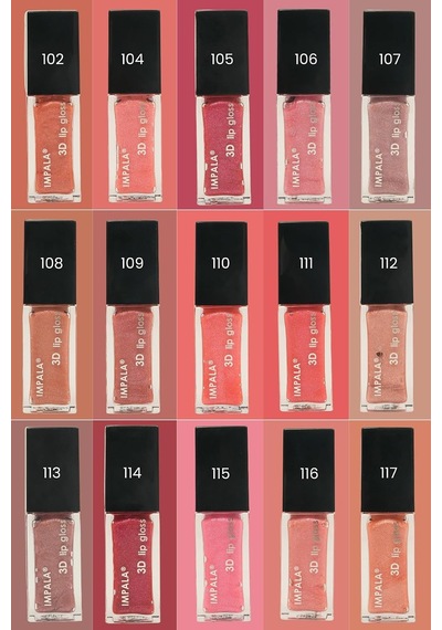 3d Lip Gloss Dudak Parlatıcı No:115