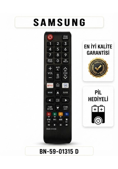 Samsung Uyumlu Kumanda Bn59-01315d Pil