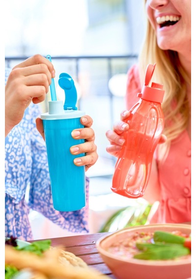 Eco Şişe Kolay Kapak Suluk Ve Matara Pembe 500ml Pembe