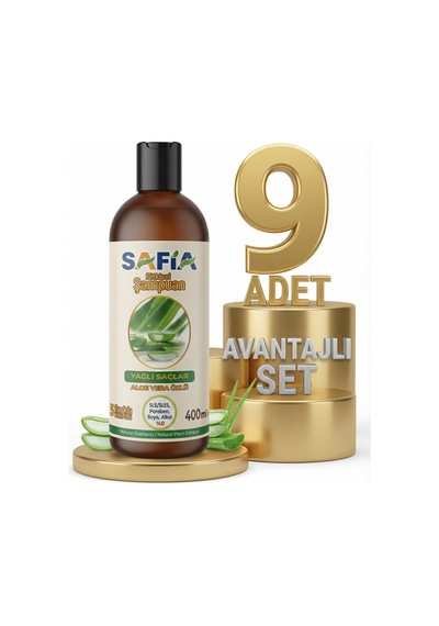 Safia Yağlı Saçlar İçin Şampuan 9x400 Ml