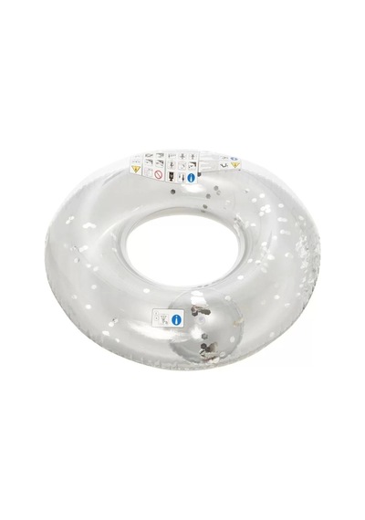 Gümüş Renkli Simli Dev Simit 109 Cm - 554396-altın Lisinya Çok Renkli