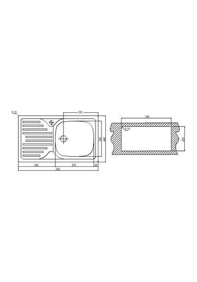 Teka Infant 45 Paslanmaz Çelik Eviye - 40109762