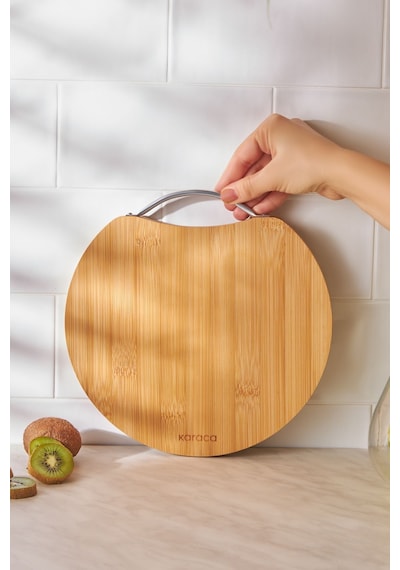 Karaca  Owen Round Small Bambu Kesme Tahtası