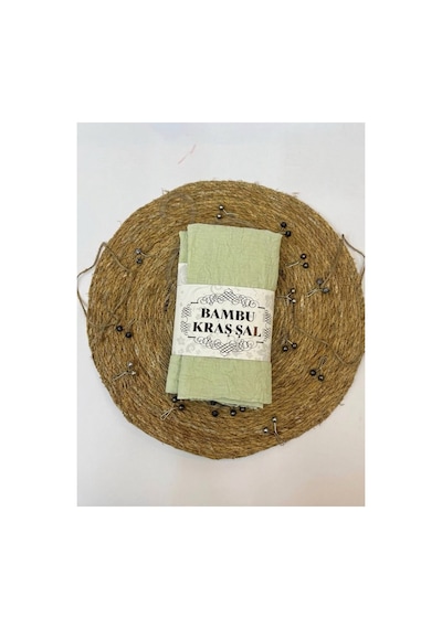 Aldaıyr Bambu Kraş Hijab Açık Mint