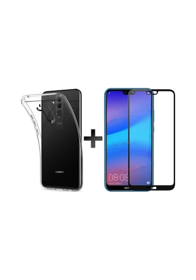 Huawei Mate 20 Lite Ekran Koruyucu 9D + Seffaf Kilif 397331442