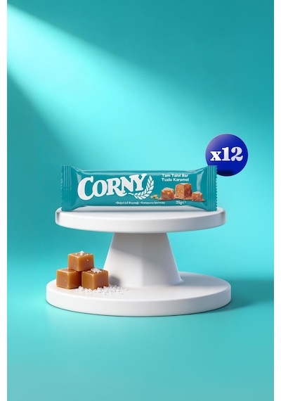 Corny Tam Tahıl Bar Tuzlu Karamel X 12 Adet
