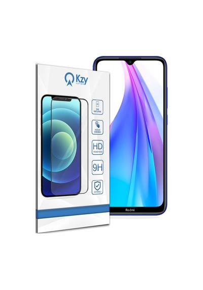 Xiaomi Redmi Note 8T ile Uyumlu Tam Kaplayan Temperli Cam Ekran Koruyucu
