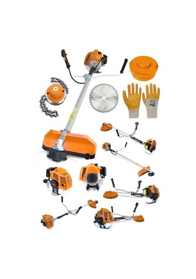 Steiner T-9100 Benzinli Motorlu Tırpanı Makinesi + Canavar Başlık