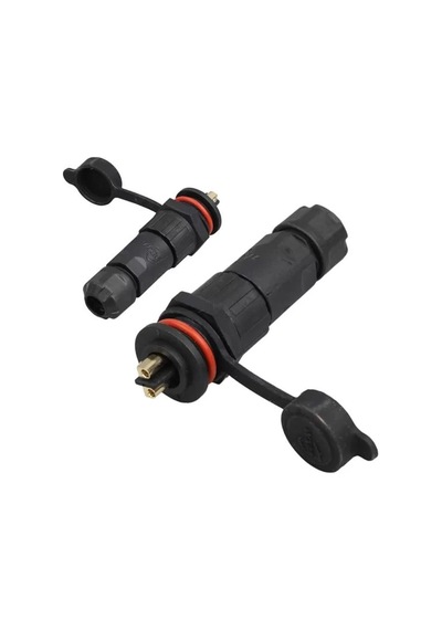 Sh Ic-266m 16mm Su Geçirmez Konnektör Şase Seyyar Takım 2 Pin Najmaddin