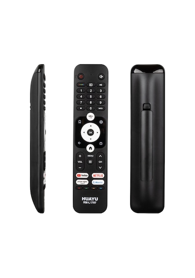 Huayu Kl Rm-l1797 Haier Youtube Netflix Prime Vide Tuşlu Lcd Led Tv Kumanda
