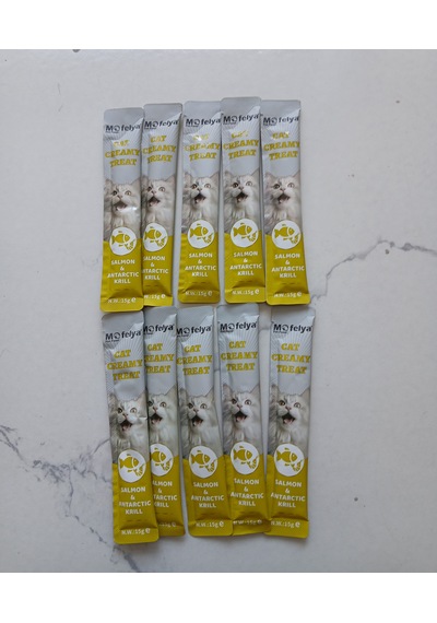 Kedi Ödül Krema 15 G Somon & Antartika Krilli 60'lı Kutu