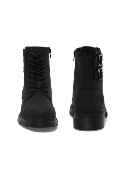U.S. Polo Assn. Erkek Bot & Bootie Siyah 101397700 Petros 3pr 24ks94000774 S940100 Siyah