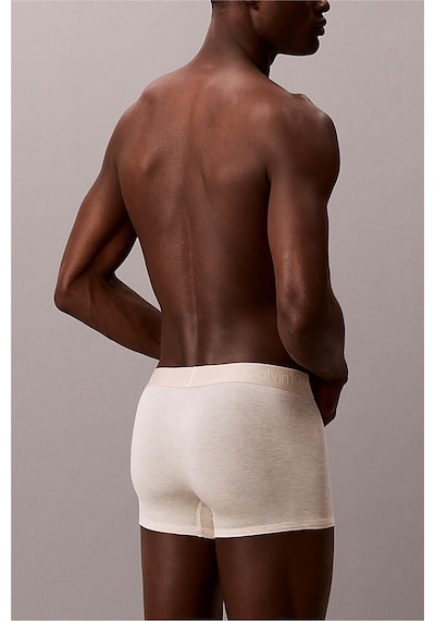 Calvin Klein Trunk 3pk Erkek 3lü Boxer-14930 Beıge