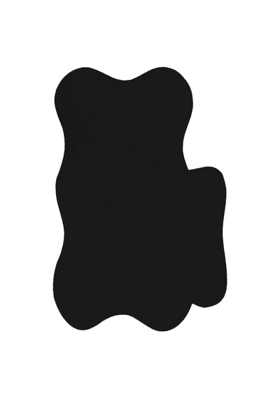 Anatolia 2'li Siyah 80x140 + 50x70 Cm Büyük Ebat Banyo Paspası Se Siyah Anatolia 2'li Siyah 80x140 + 50x70 Cm Büyük Ebat Banyo Paspası Se Siyah