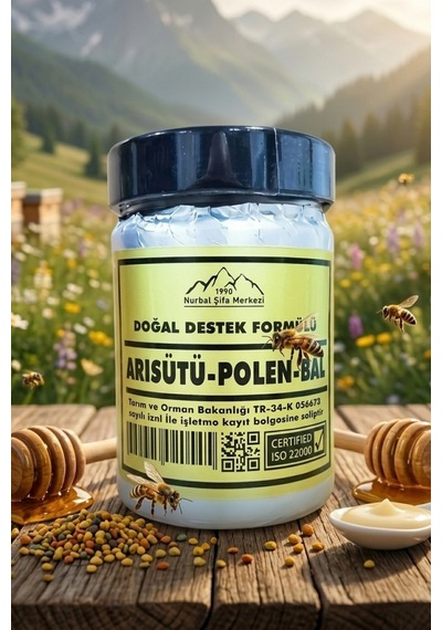 Nurbal Şifa Arı Sütü Polen Bal 430 G