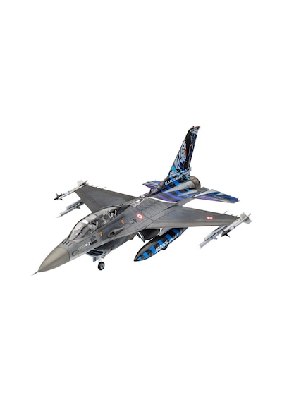 Revell 1/72 Maket Uçak F-16D Tigermeet 2014 Boyalı Set N 63844
