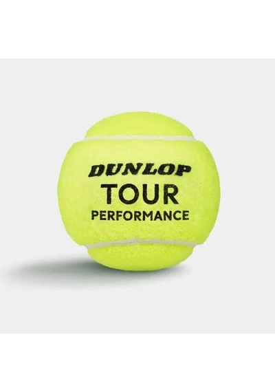 Dunlop Tour Performance 3'lü Tenis Topu - Vakum Ambalajlı 601622
