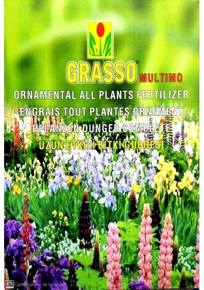Uzun Etkili Bitki Gübresi 1 Kg Grasso Multimo 0,250