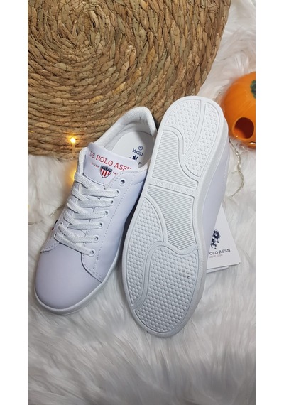 U.S. Polo Assn. Franco Beyaz Unisex Sneaker Ayakkabı Ckr00451 Beyaz