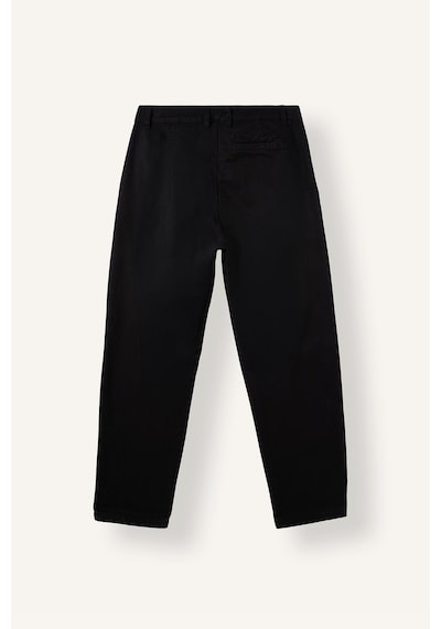 Defacto Relax Fit Pile Detaylı Pantolon H5006ax26aubk81 Siyah-bk81