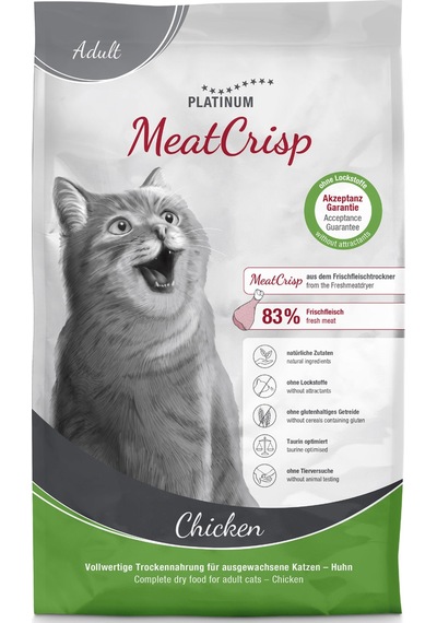 Platinum Meatcrisp Tavuklu Yetişkin Kedi Maması 3 Kg
