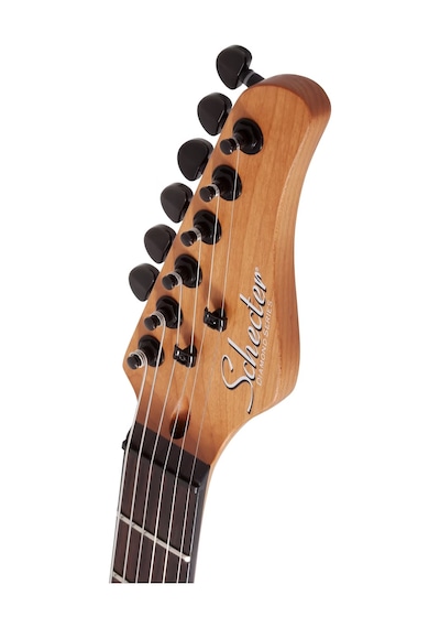 Schecter Pt Standard Elektro Gitar Black Fade Burst Burl