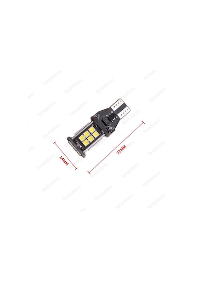 Fardoktoru Toyota Corolla Uyumlu Beyaz Led Geri Vites Ampulü W16W N11.4477