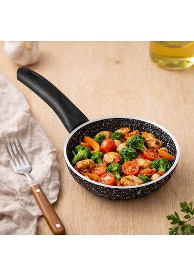 Kitchen Black Force Sos Tavası - Siyah - 14 Cm Çok Renkli