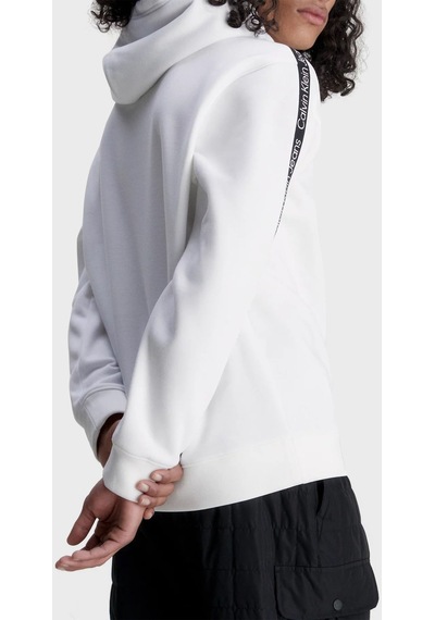 Calvin Klein Erkek Sweat J30j323429 Yaf Beyaz