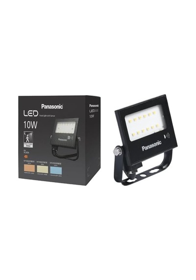 Led Projektör Sensorlü, Beyaz Işık 10w 900lm 6500k Standart