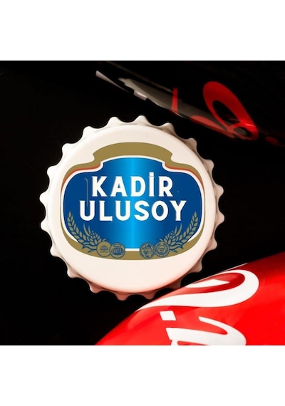 Esprili İsme Özel Kapak Magnet Açacak