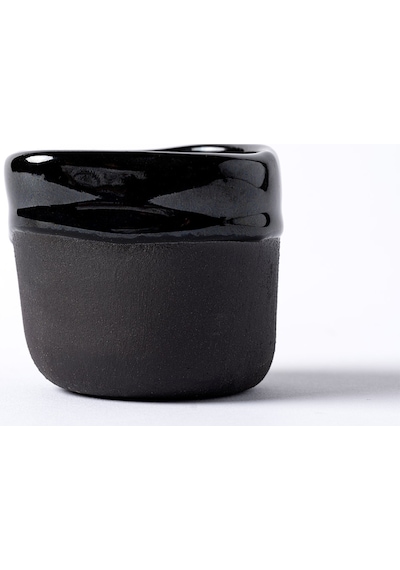 Must Siyah/mavi Stoneware Hareli El Yapımı Mug & Türk Kahvesi Karışık 2li Set 8636 Siyah Mavi